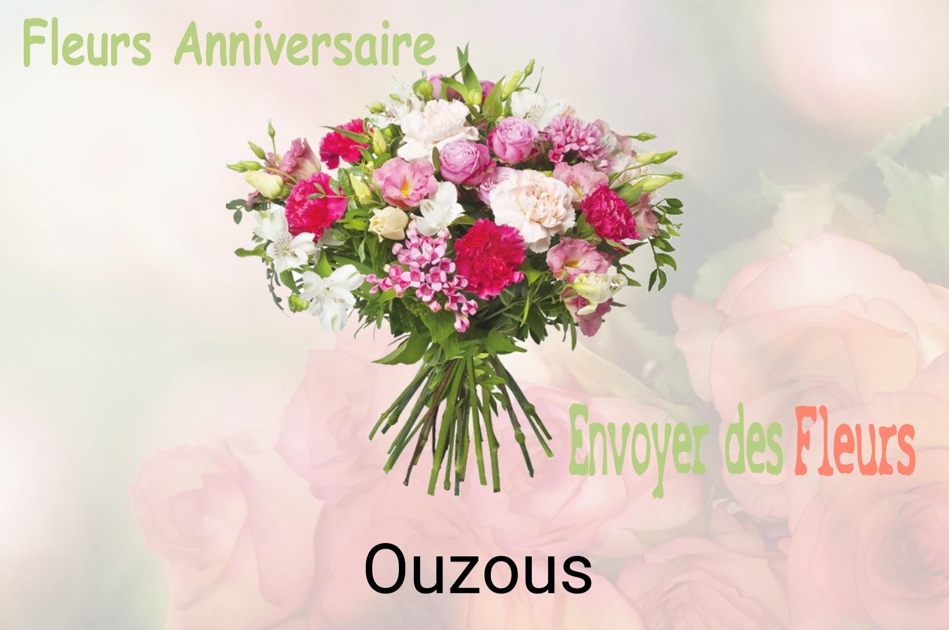 Bouquet de fleurs d’anniversaire livré à Ouzous